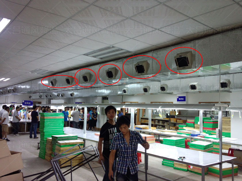 環(huán)?？照{(diào)加強(qiáng)廠房車間通風(fēng)降溫 消除悶熱難題