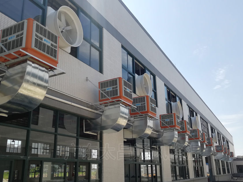 電商倉庫通風降溫 環(huán)?？照{(diào)方案