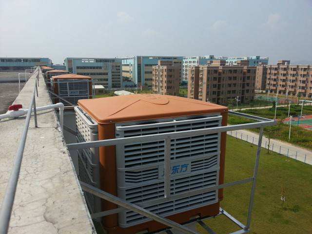 降溫?fù)Q氣效果好的環(huán)?？照{(diào) 高溫難耐 你的車(chē)間安裝了嗎？