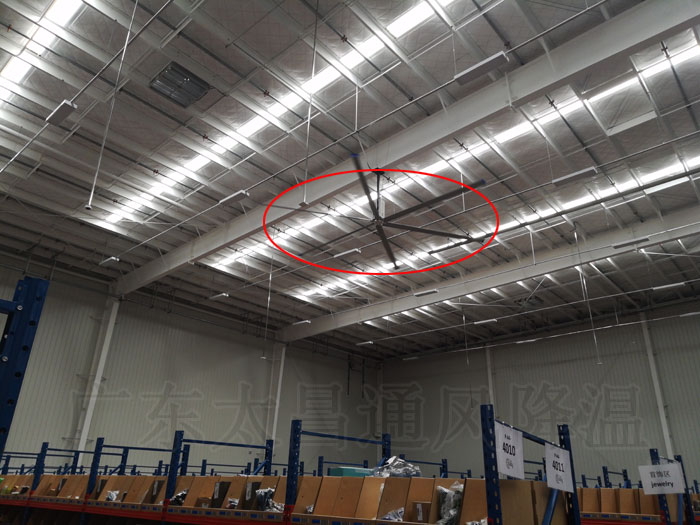 廠(chǎng)房車(chē)間安裝大型工業(yè)大風(fēng)扇效果如何？