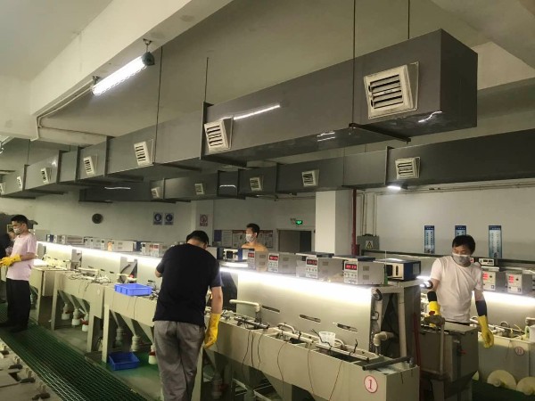 電鍍車間安裝環(huán)?？照{(diào)案例